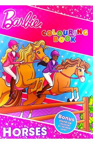 Barbie Horses Colouring Book  